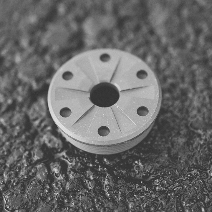omega flat end cap