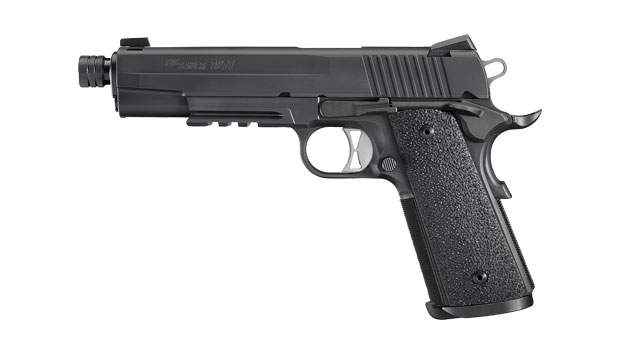 SIG 1911R TO 45ACP 5" 8RD BLK THRD