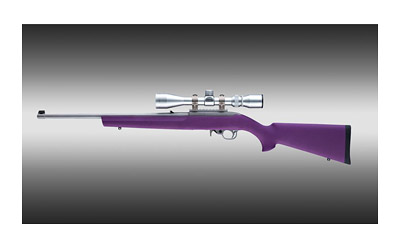 10-22 Standard Barrel Purple Rubber OverMolded Stock