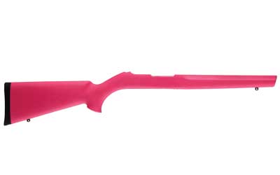 10-22 Standard Barrel Pink Rubber OverMolded Stock