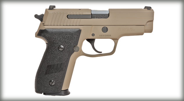 SIG M11 9MM 3.9" 15RD SRT FDE NS