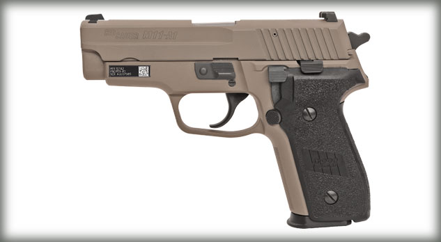 SIG M11 9MM 3.9" 15RD SRT FDE NS