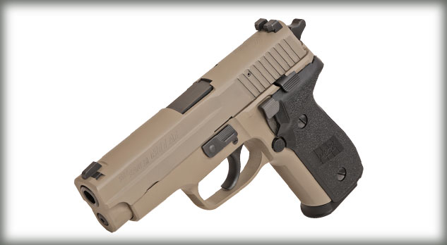 SIG M11 9MM 3.9" 15RD SRT FDE NS